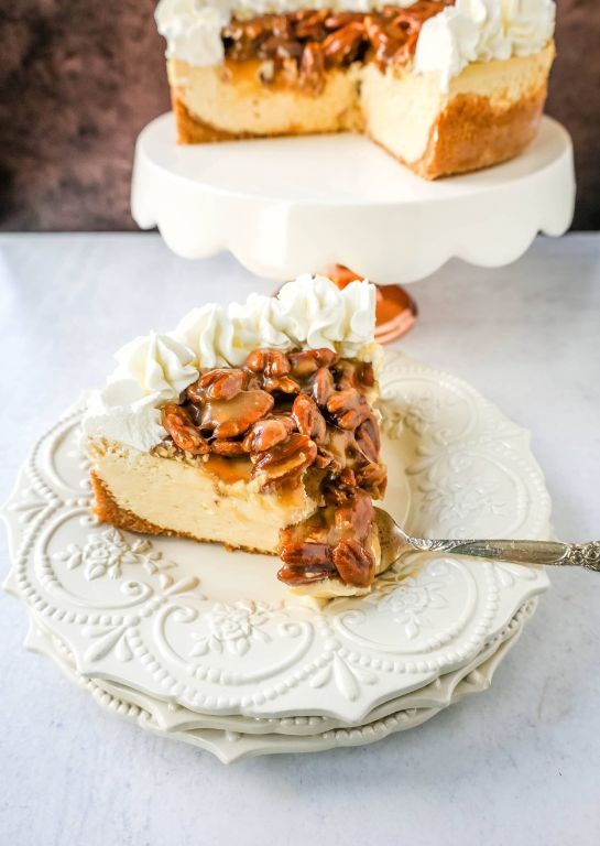 Pecan Praline Cheesecake