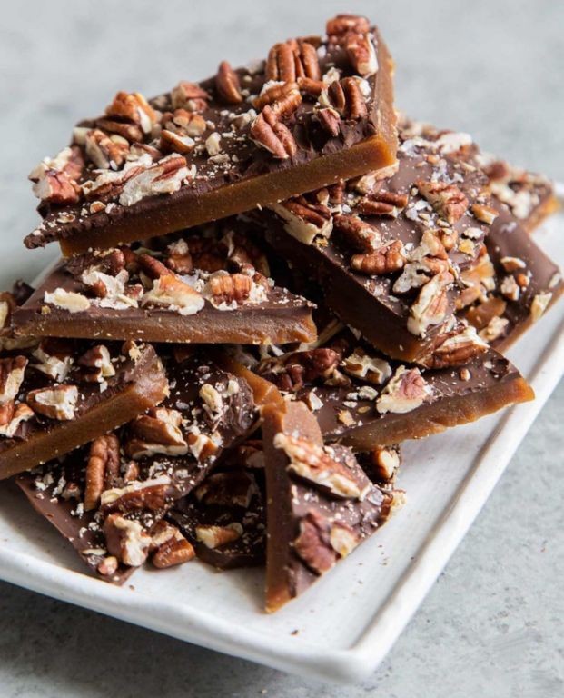 Pecan Toffee Bark