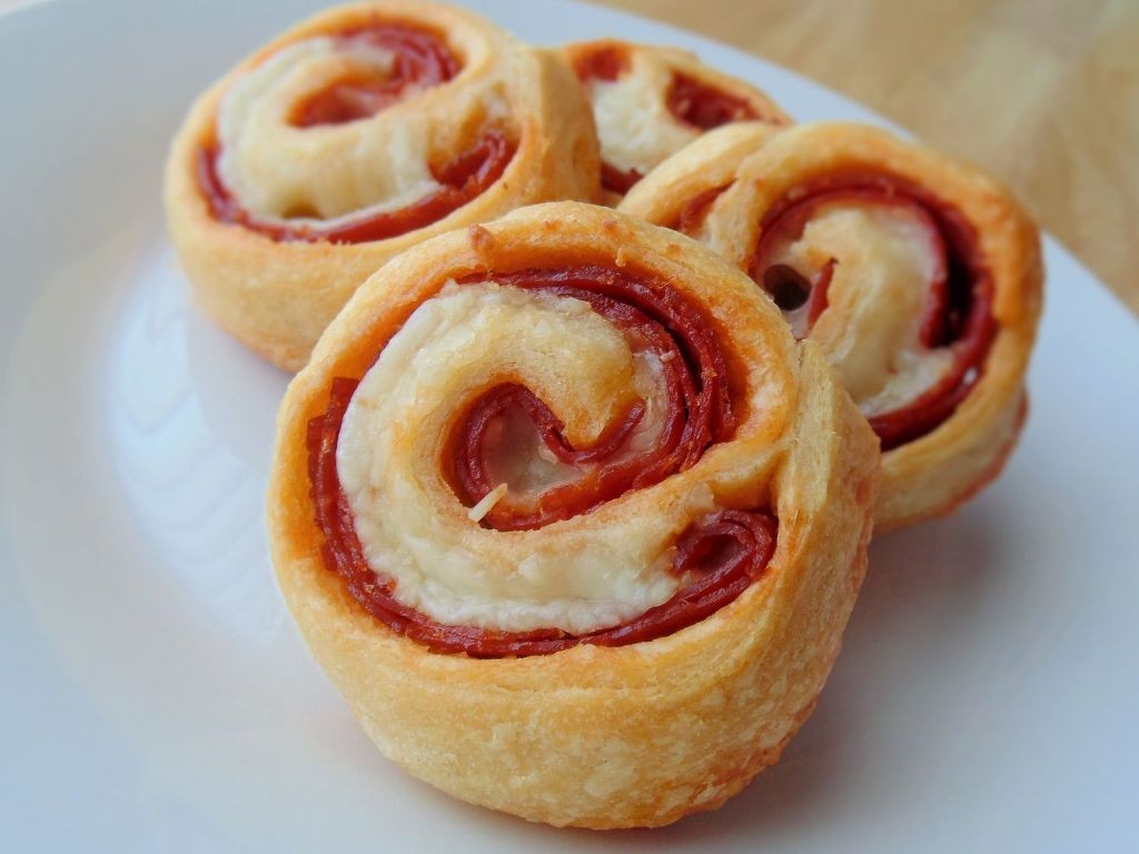 Pepperoni Pizza Pinwheel Sandwiches