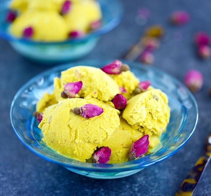 Persian Saffron Ice Cream