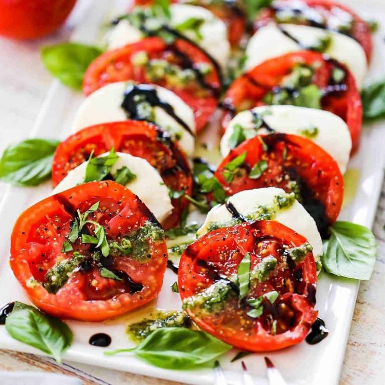 Pesto Caprese Salad