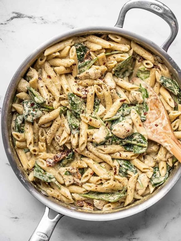 Pesto Chicken One Pot Pasta
