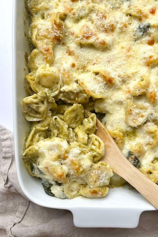 Pesto Tortellini Bake