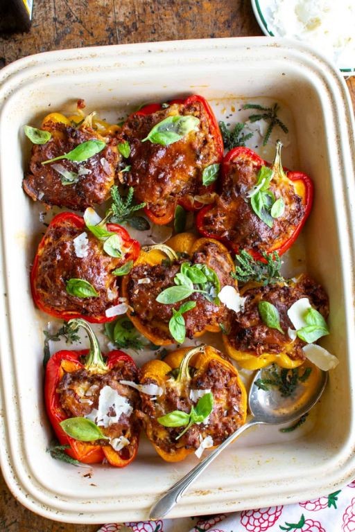 Pesto and Mozzarella Stuffed Sausages