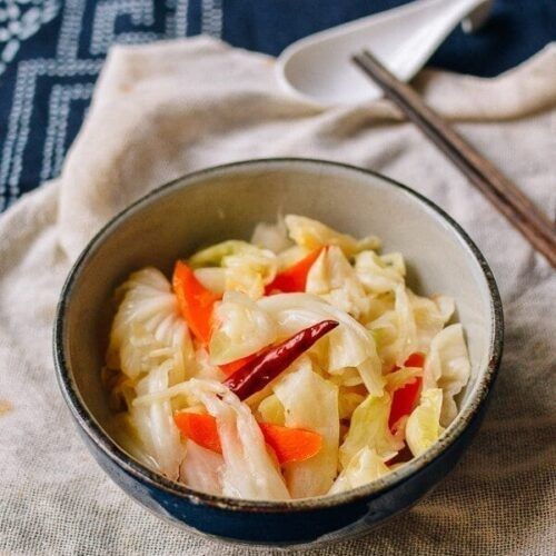 Pickled Chinese Cabbage with Chili