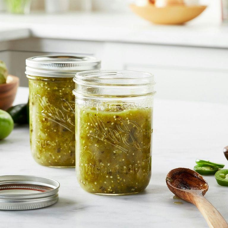 Pickled Tomato Salsa Verde