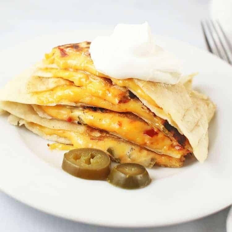 Pimento Cheese Quesadillas