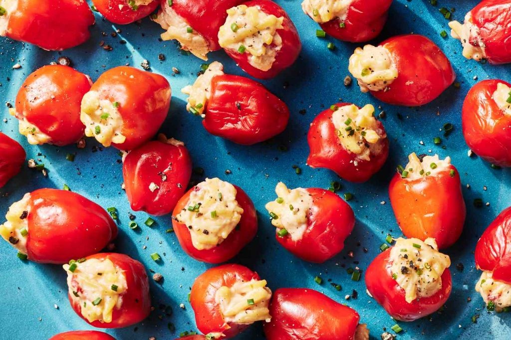 Pimento Cheese Stuffed Peppers