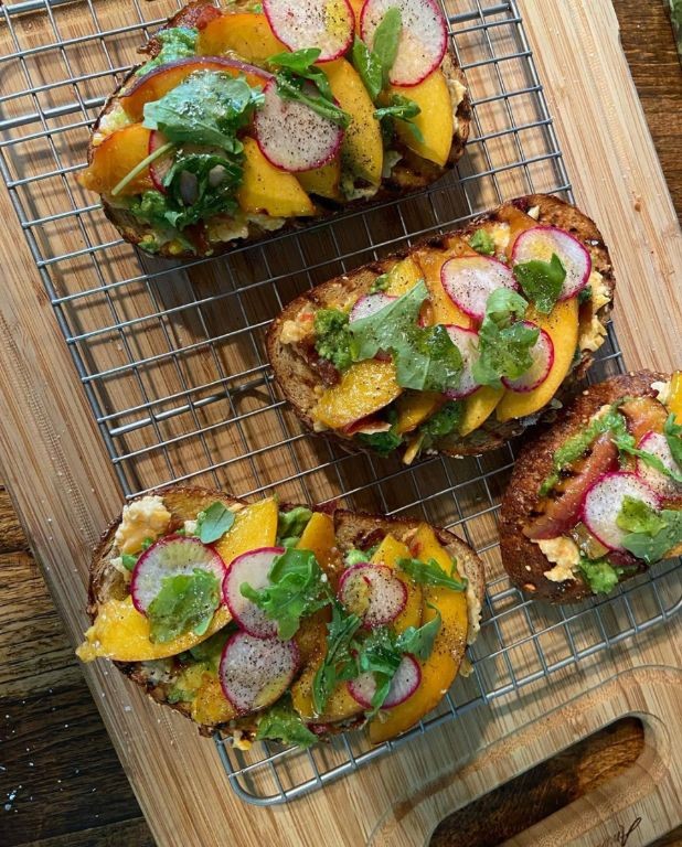 Pimento Cheese and Avocado Toast