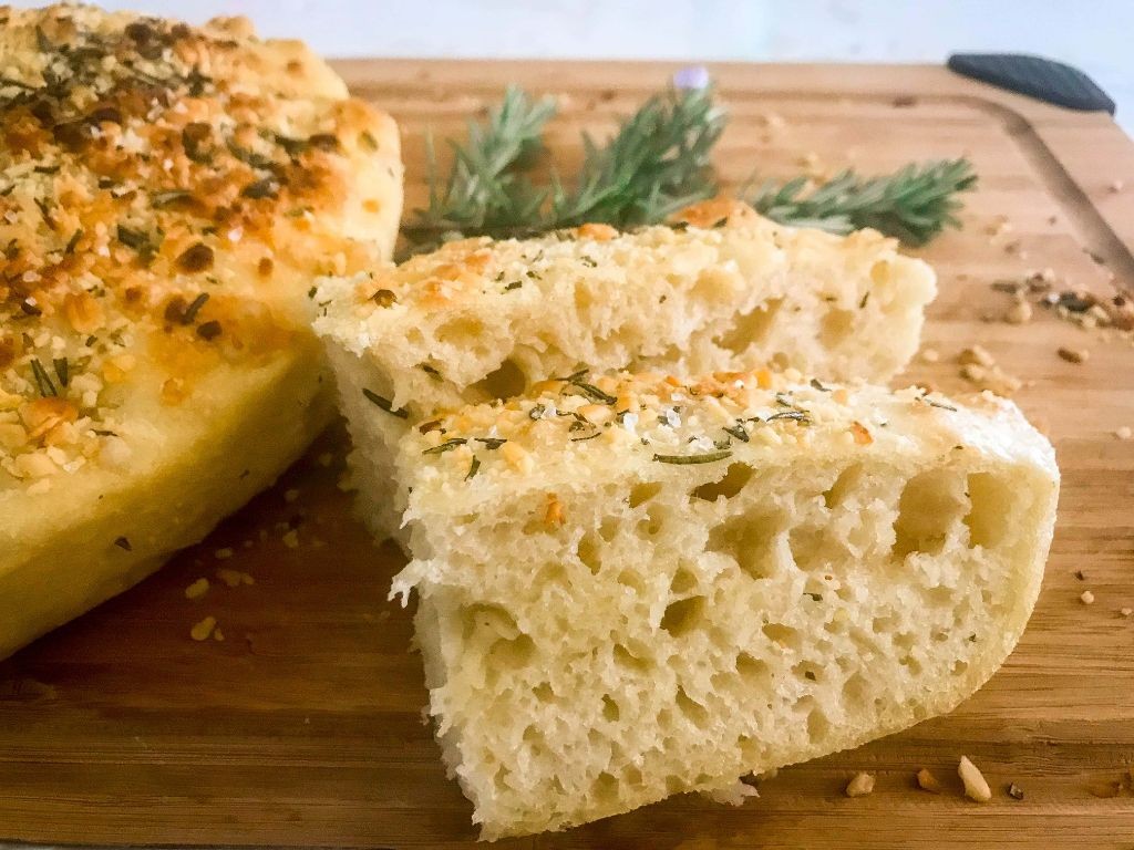 Pine Nut and Rosemary Focaccia