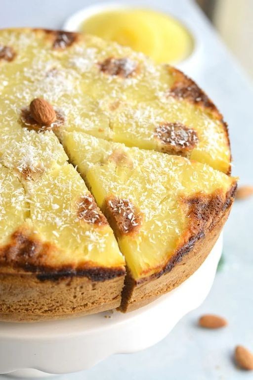 Pineapple Almond Cake