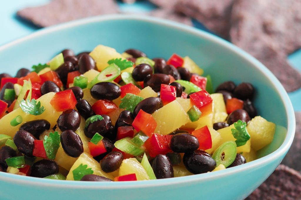 Pineapple Black Bean Salsa