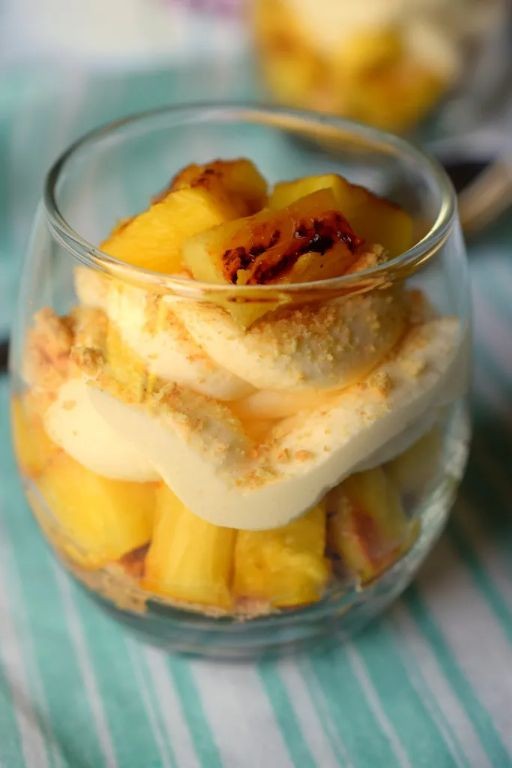 Pineapple Cheesecake Parfait