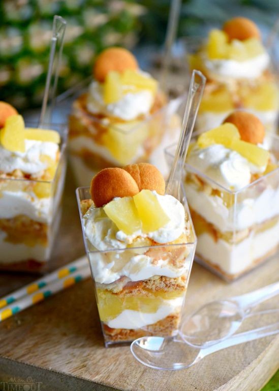 Pineapple Cheesecake Trifle