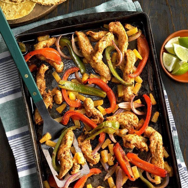 Pineapple Chicken Fajitas