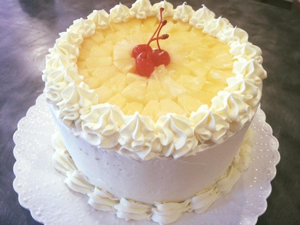 Pineapple Chiffon Cake