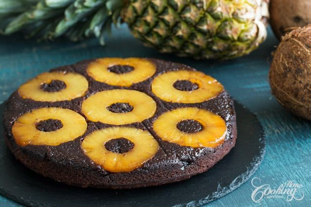 Pineapple Chocolate Cake