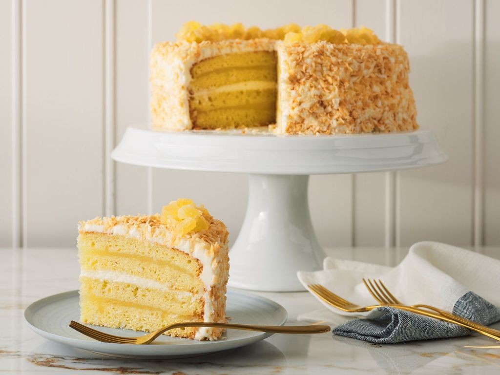 Pineapple Coconut Cake