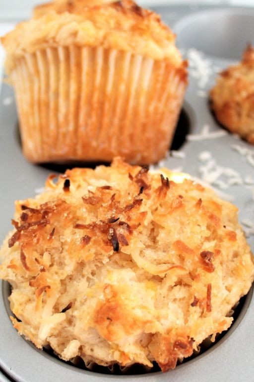 Pineapple Coconut Gluten Free Muffins