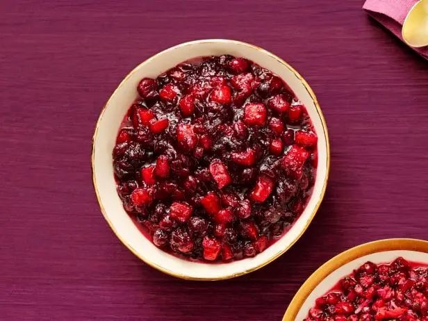 Pineapple Ginger Cranberry Relish