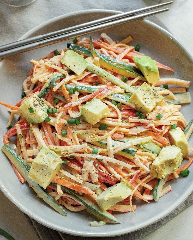 Pineapple Kani Salad