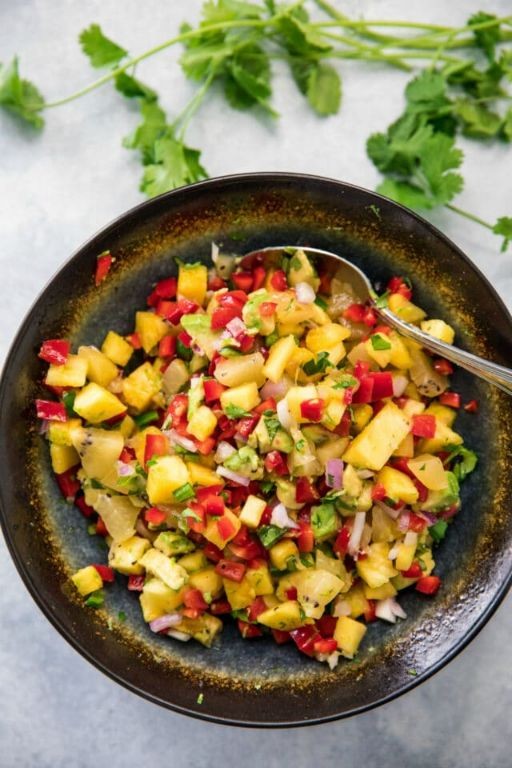 Pineapple Kiwi Salsa