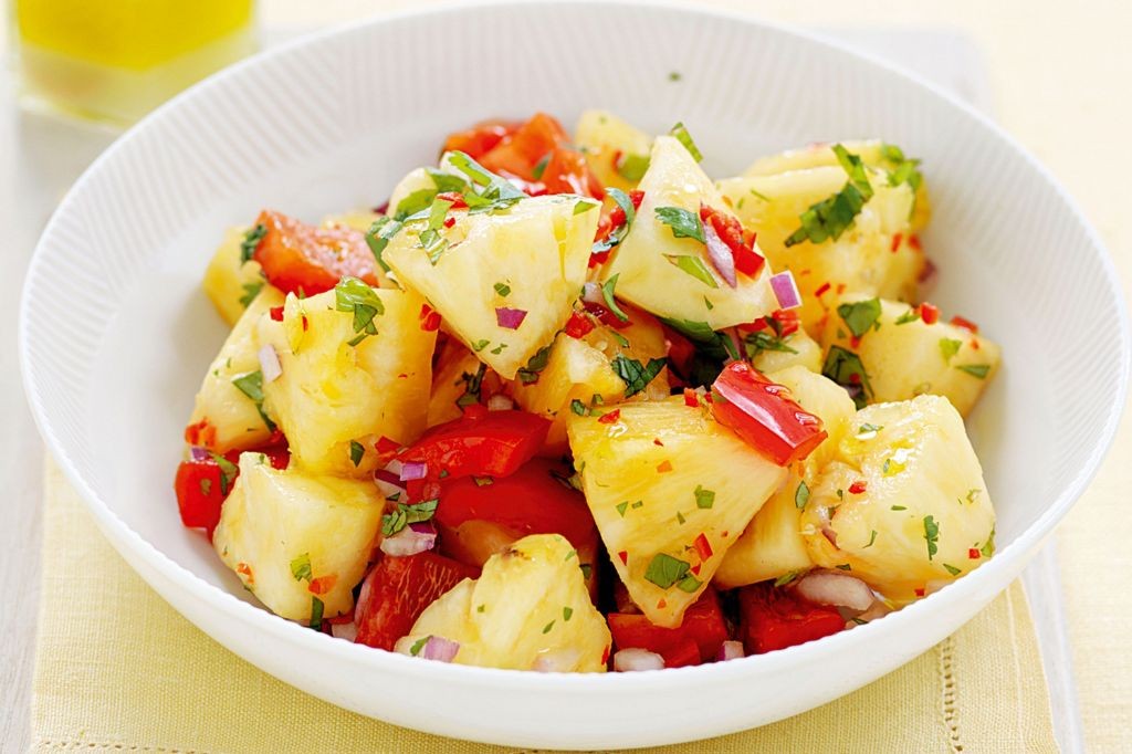 Pineapple Mint Salsa