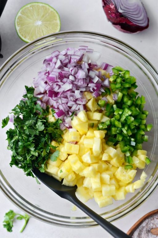 Pineapple Red Onion Salsa