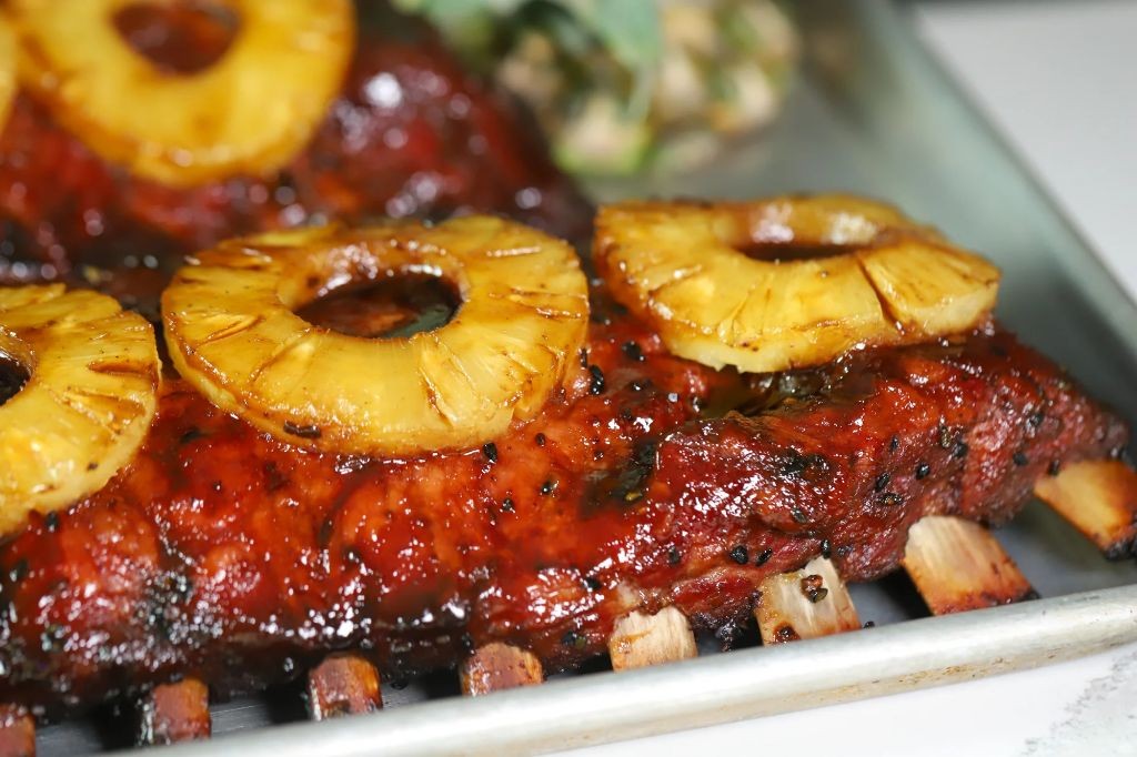 Pineapple Teriyaki Pork Ribs
