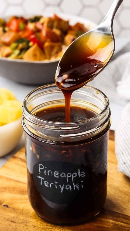Pineapple Teriyaki Sauce
