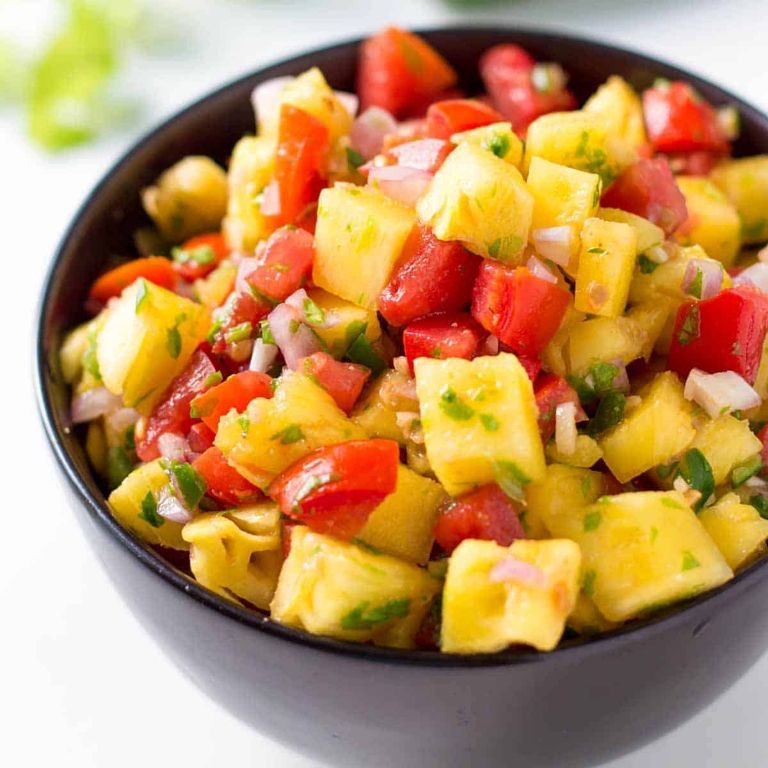 Pineapple Tomato Salsa Fresca