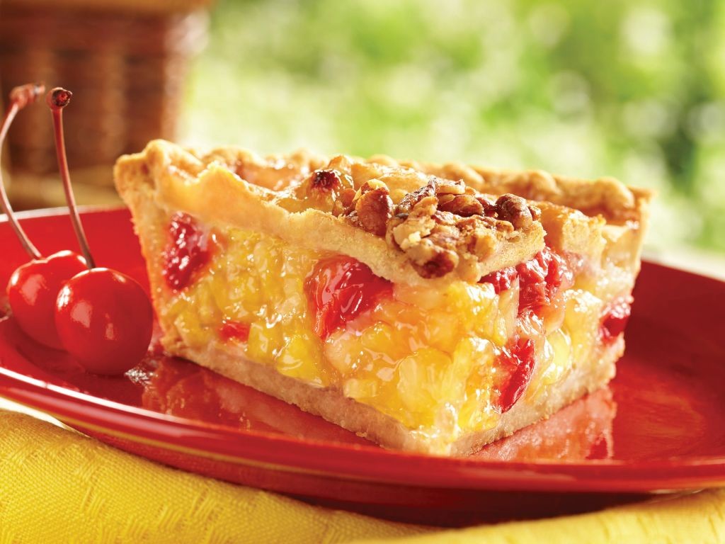 Pineapple Upside-Down Pie