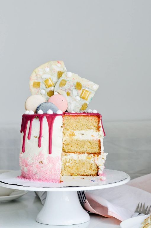 Pineapple Vanilla Layer Cake