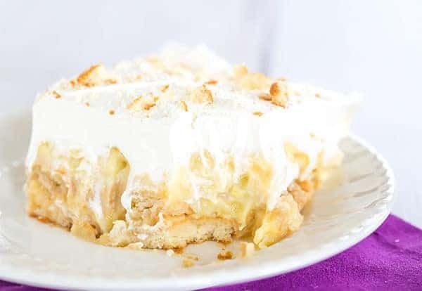 Pineapple icebox pie
