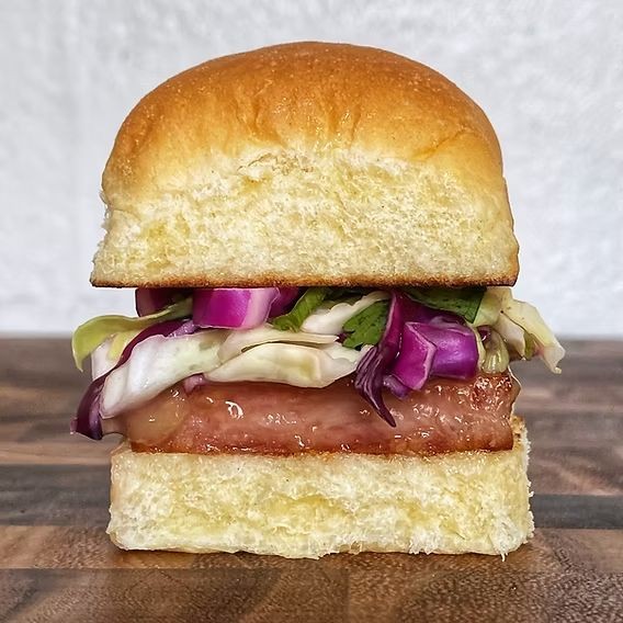 Pineapple-Glazed Spam Sliders