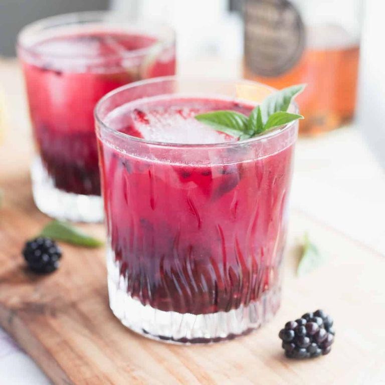 Pink Whitney Blackberry Basil Smash