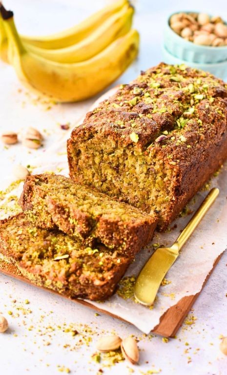 Pistachio Butter Banana Bread