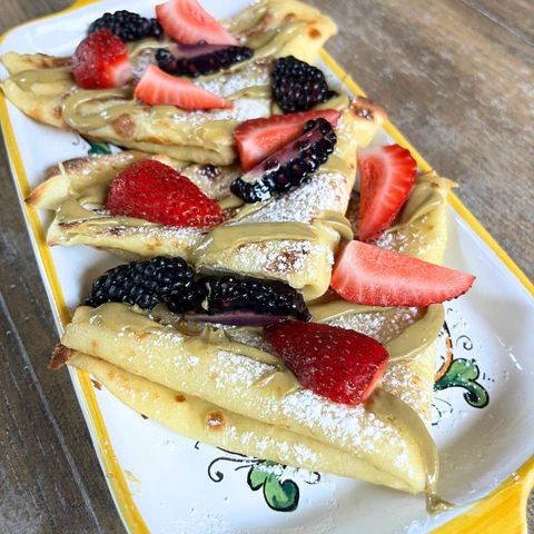 Pistachio Butter Crepe Filling