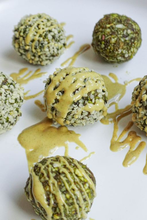Pistachio Butter Energy Balls