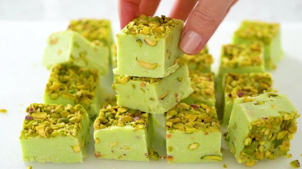 Pistachio Butter Fudge