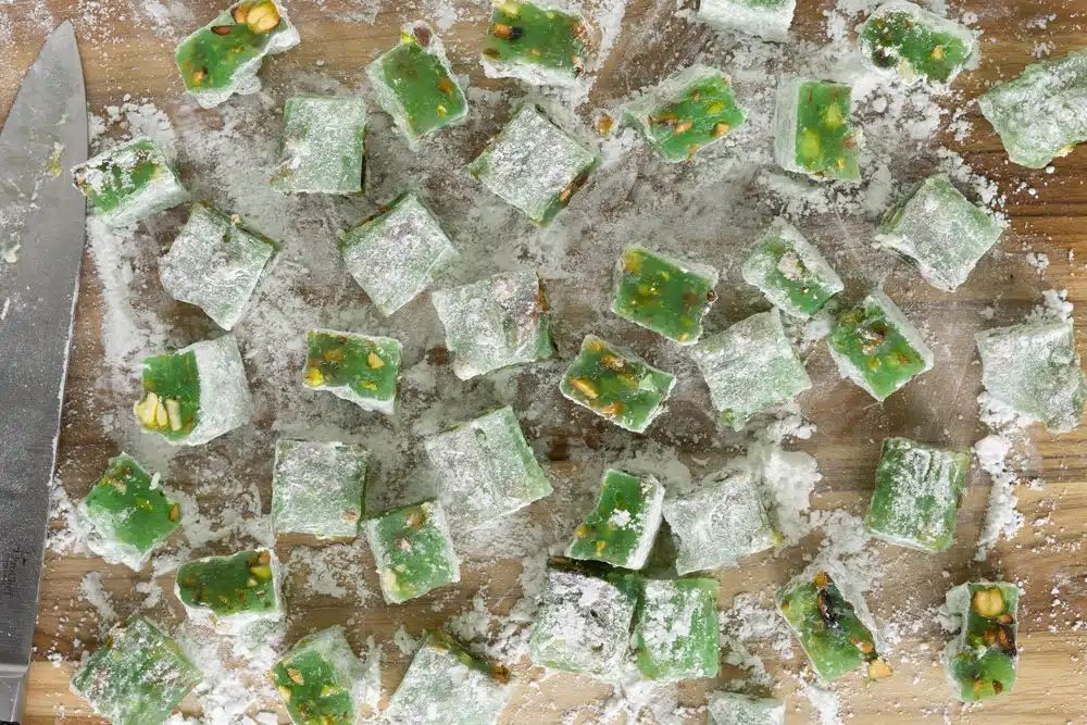 Pistachio-Infused Turkish Delight