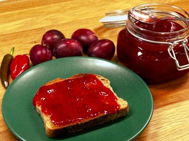 Plum and Chili Jam