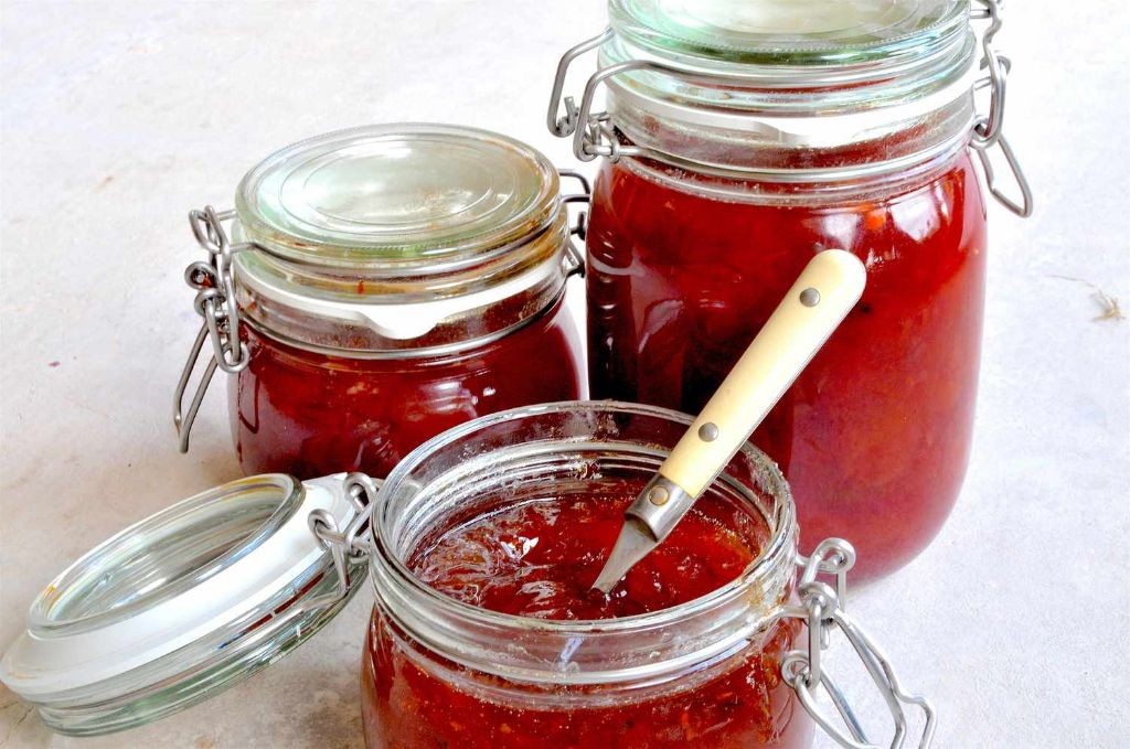 Plum and Ginger Jam