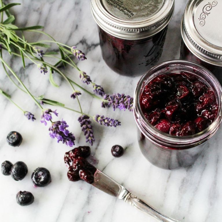Plum and Lavender Jam