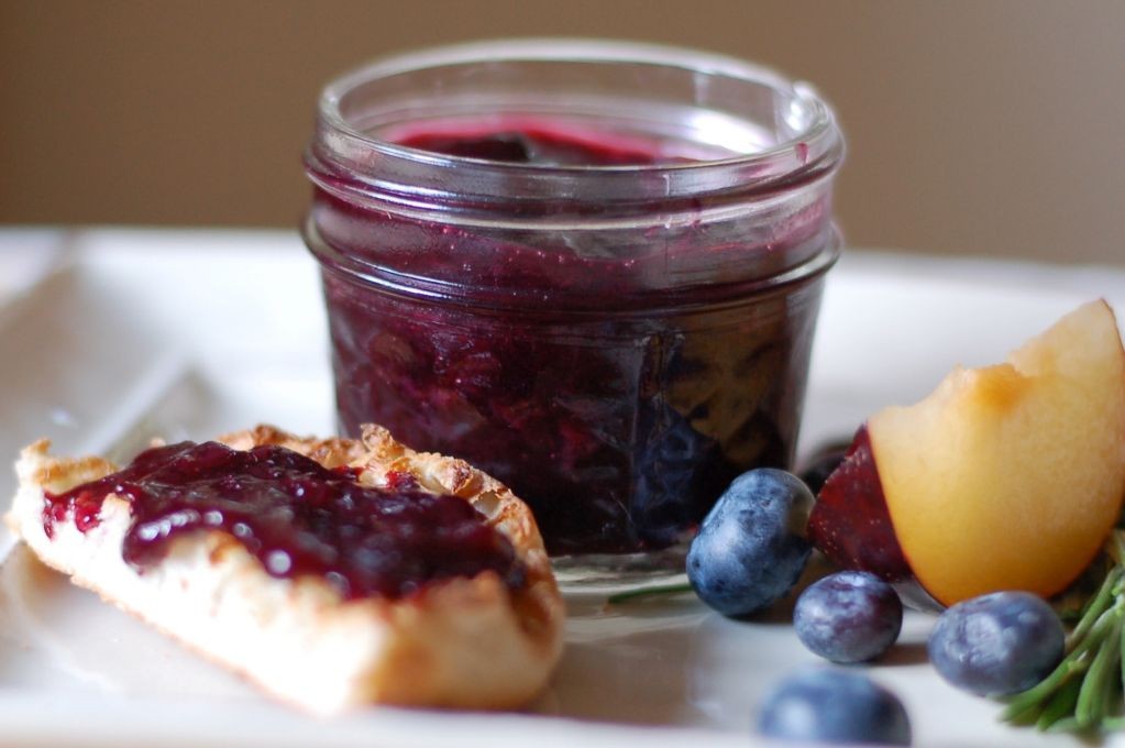 Plum and Rosemary Jam