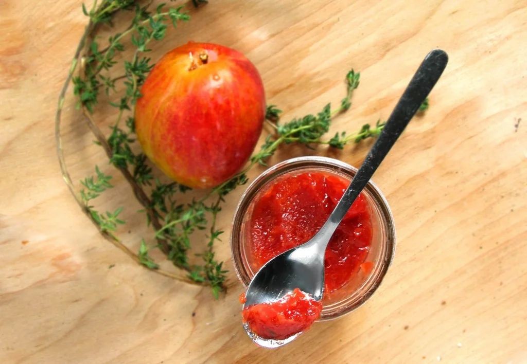 Plum and Thyme Jam