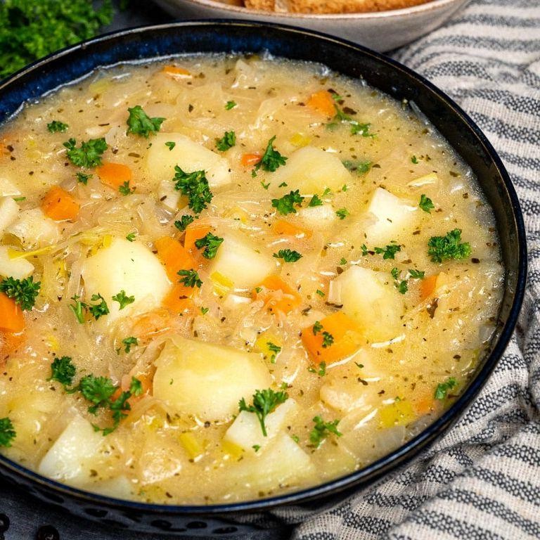 Polish Sauerkraut Soup (Kapusniak)