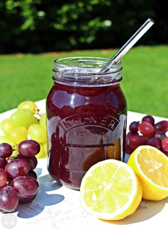Pomegranate Grape Jam