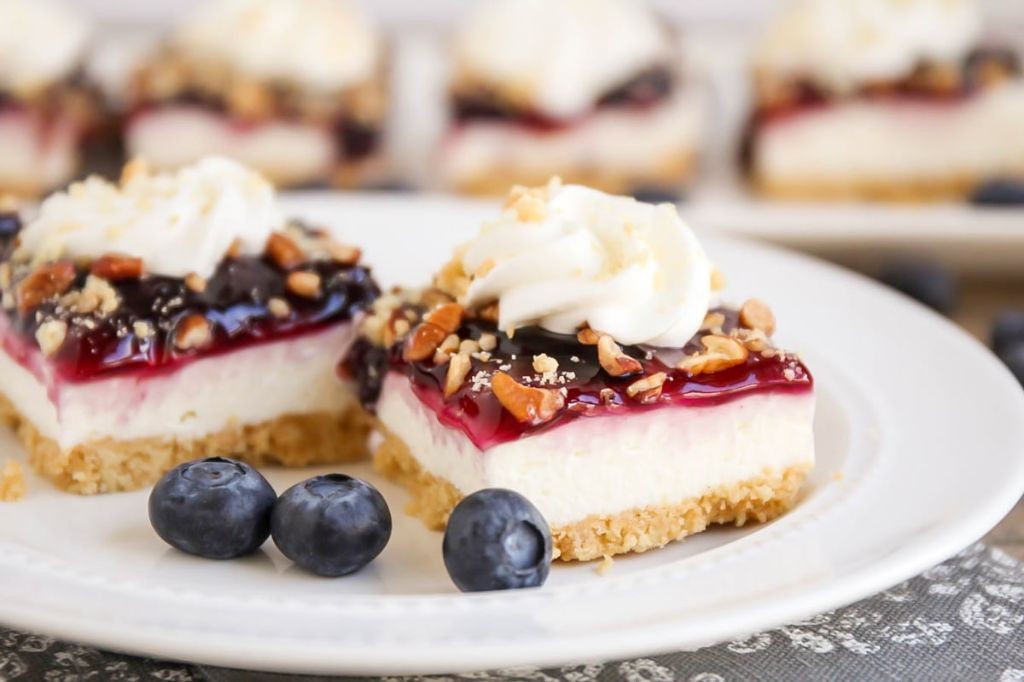 Pomegranate and Blueberry Cool Whip Delight