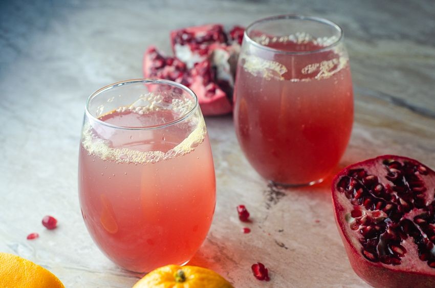Pomegranate and Orange Hydration Drink